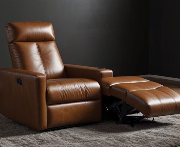 Modern Recliner Leather Sofa